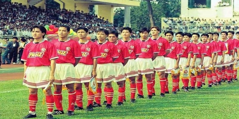 Thể Công là CLB đầu tiên lên ngôi tại V-League